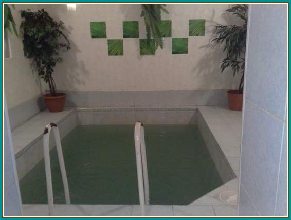баня с бассейном фото